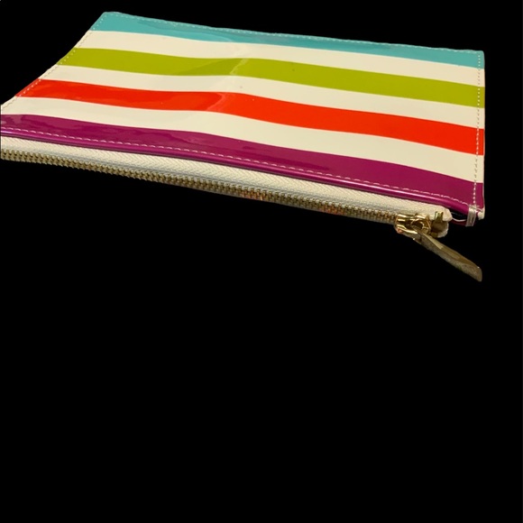 Kate Spade striped, bold color wallet/pouch - Picture 2 of 2